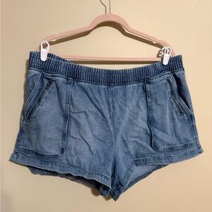 Aerie Denim Blue Jean Shorts